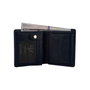 Zoozie Bags Canada Cartera para hombre Azul oscuro de cuero auténtico